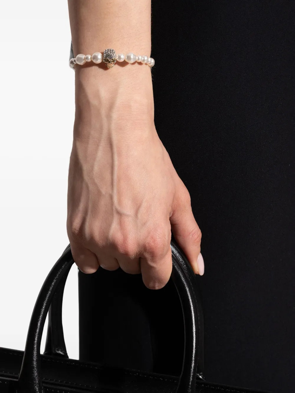 pearl-embellished bracelet