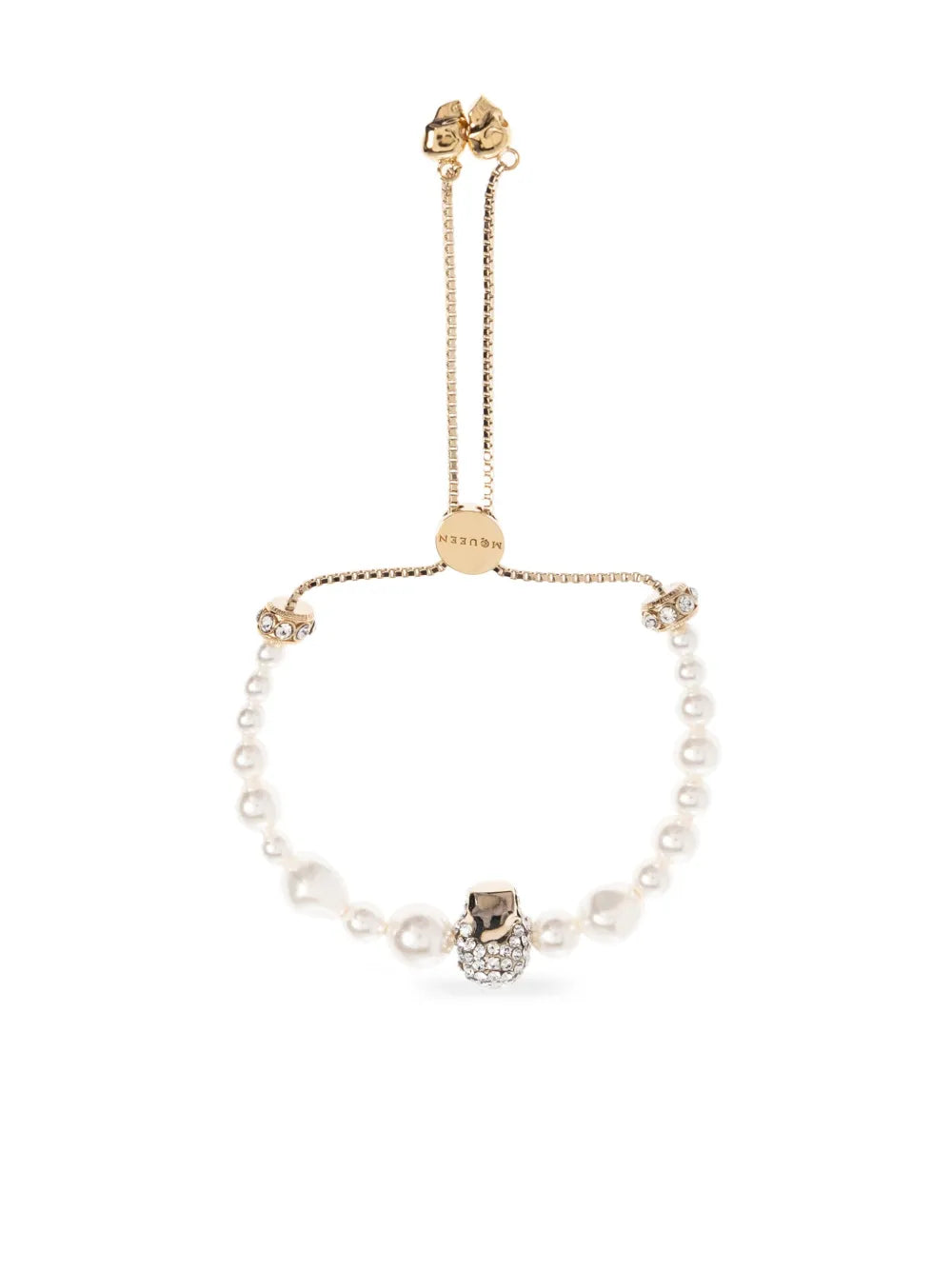 pearl-embellished bracelet