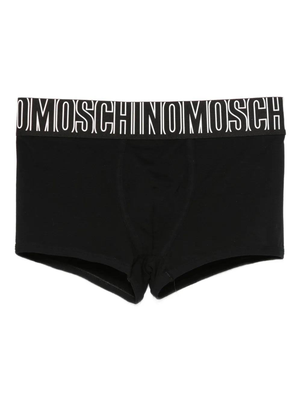 logo-waistband swim trunks