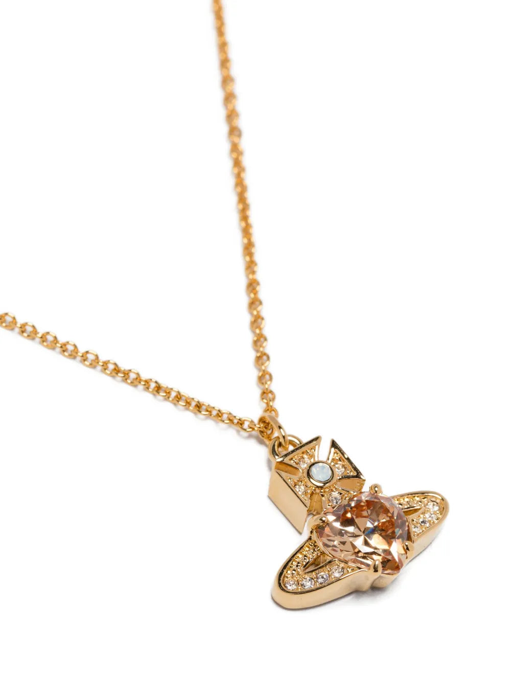 Ariella Orb crystal-embellished necklace