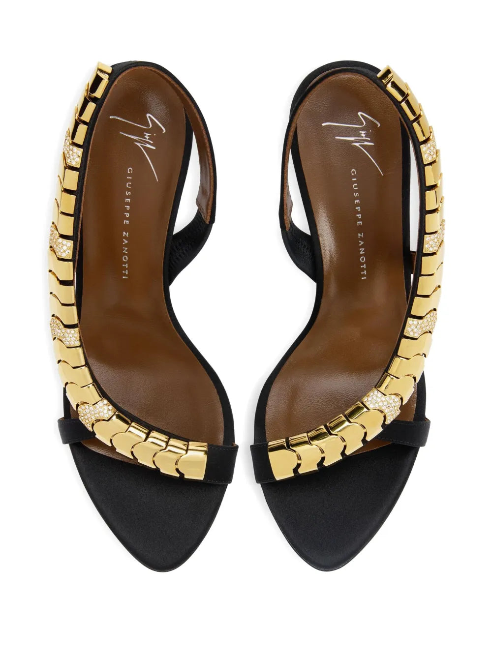 90mm Gz Dafne rhinestones-embellished sandals