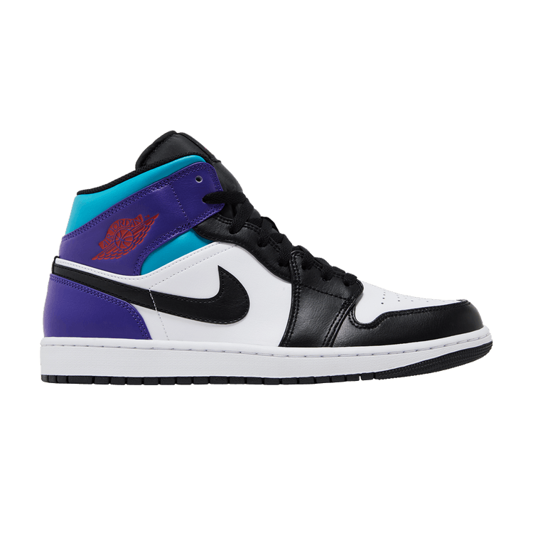 Air Jordan 1 Mid Teal Purple/Aquamarine