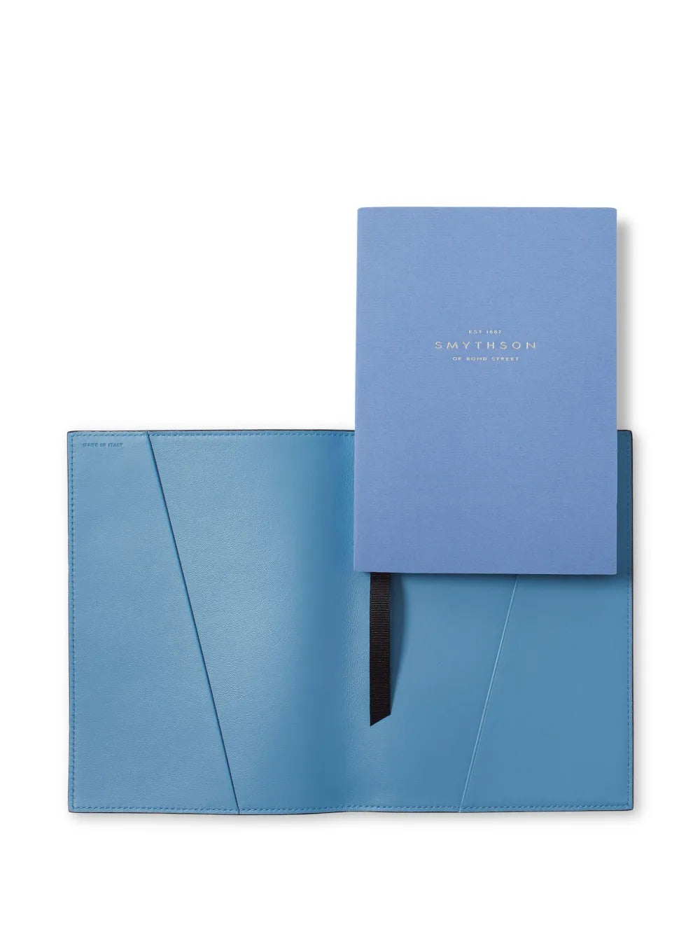Evergreen refillable leather notebook (19.5cm x 14.5cm)