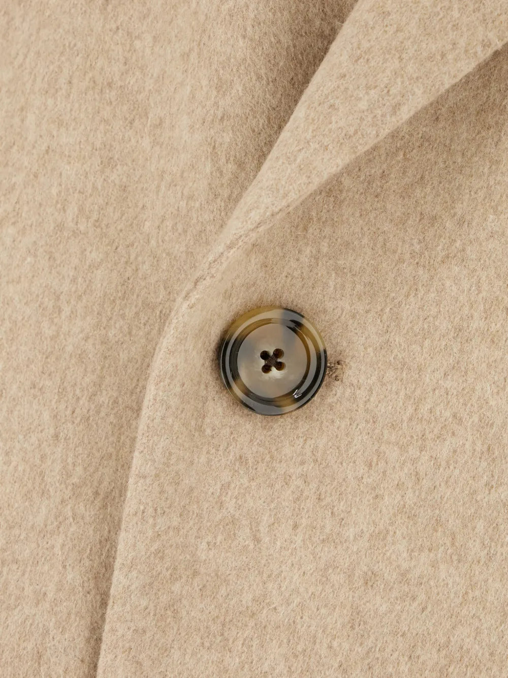double-breasted wool coat