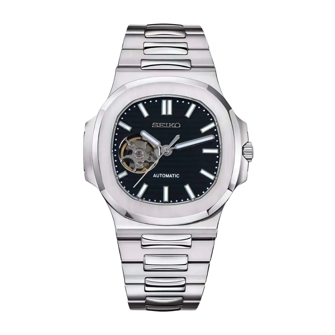 NAUTIKO BLACK OPEN HEART