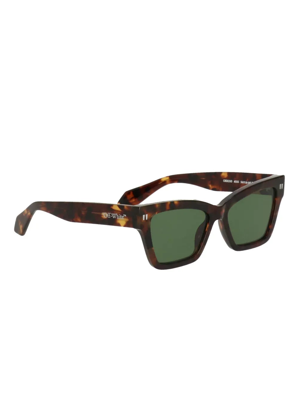 tortoiseshell tinted-lenses sunglasses