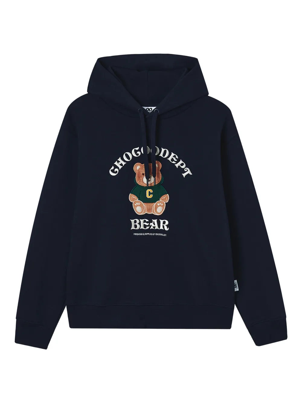 embroidered-logo Hoodie