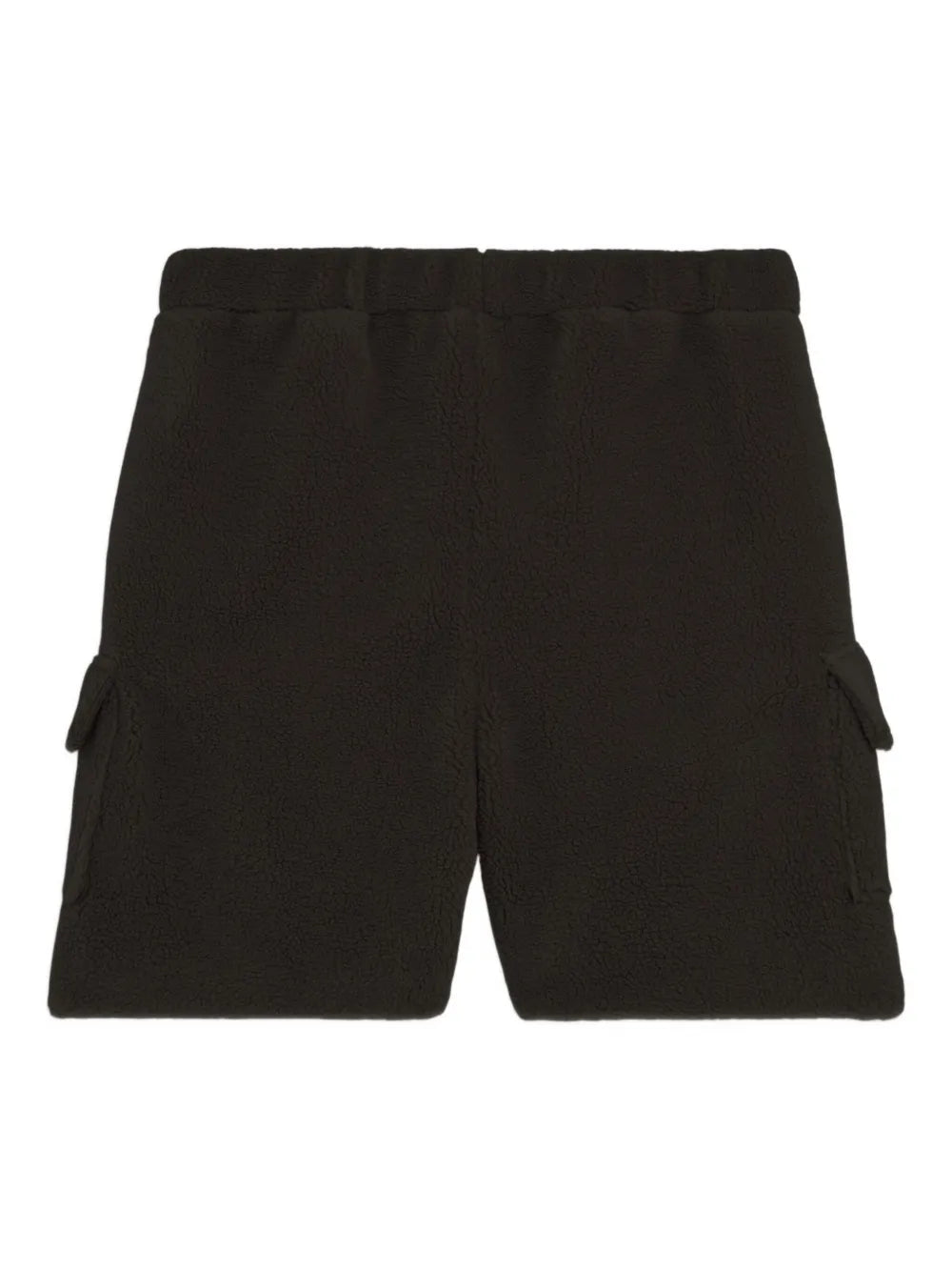 embroidered-logo shorts