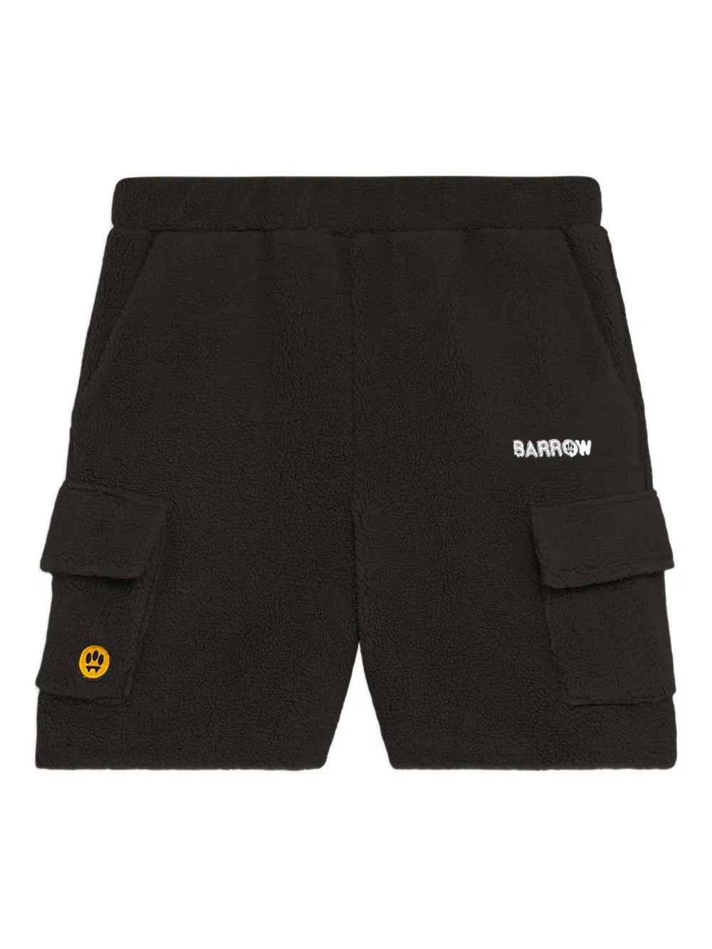 embroidered-logo shorts
