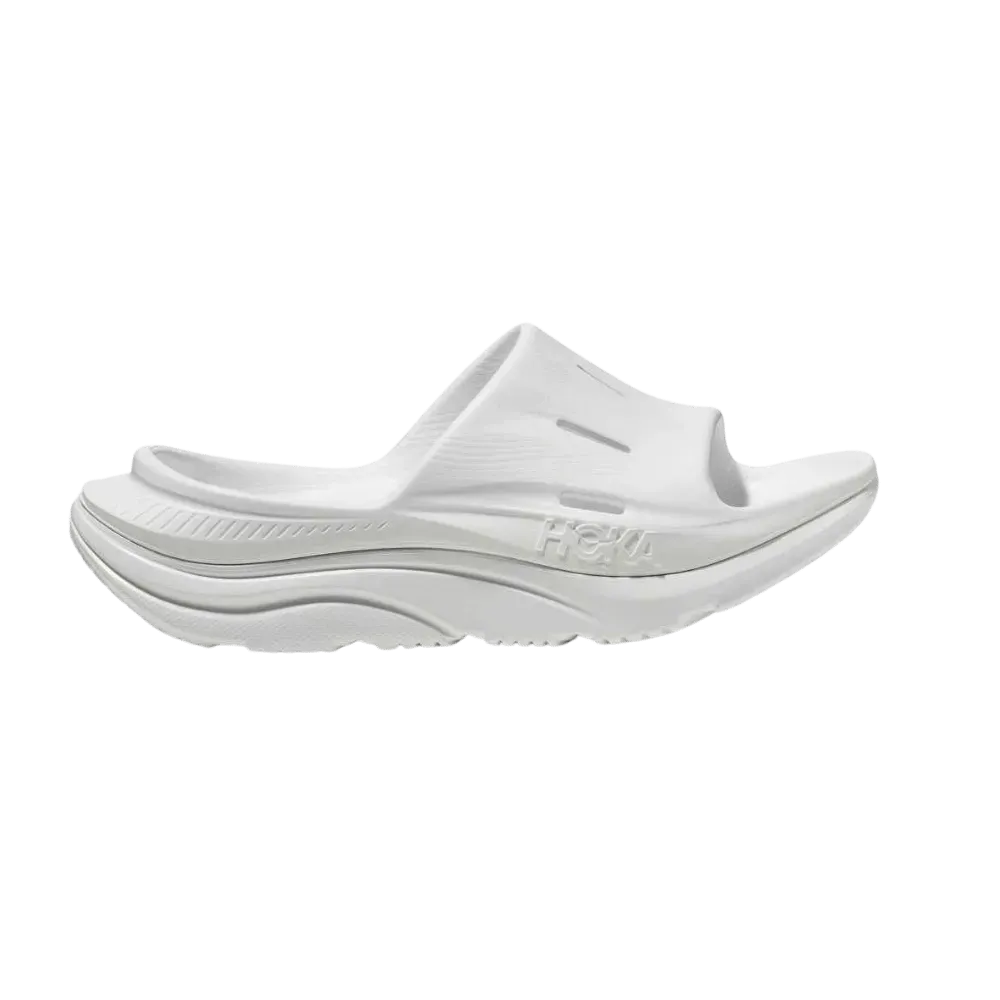 Hoka ORA Recovery Slide 3 White