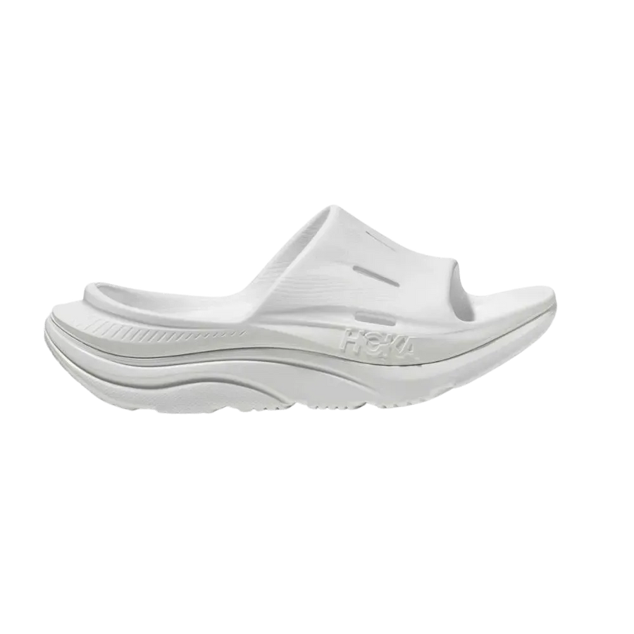 Hoka ORA Recovery Slide 3 White