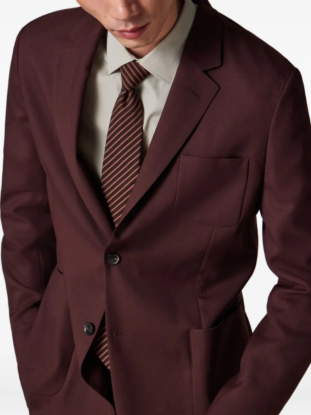 striped tie