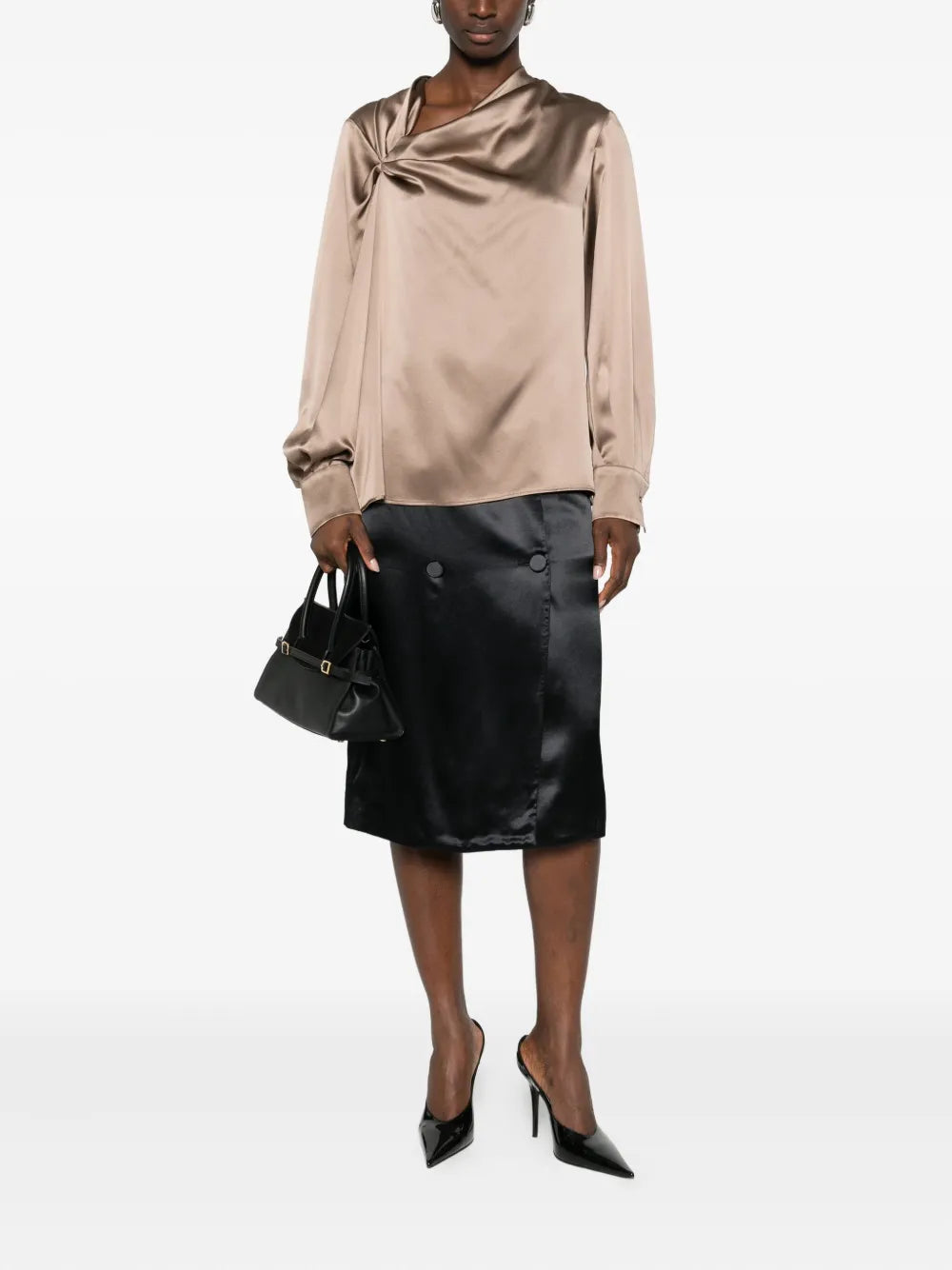 Silk Satin Blouse