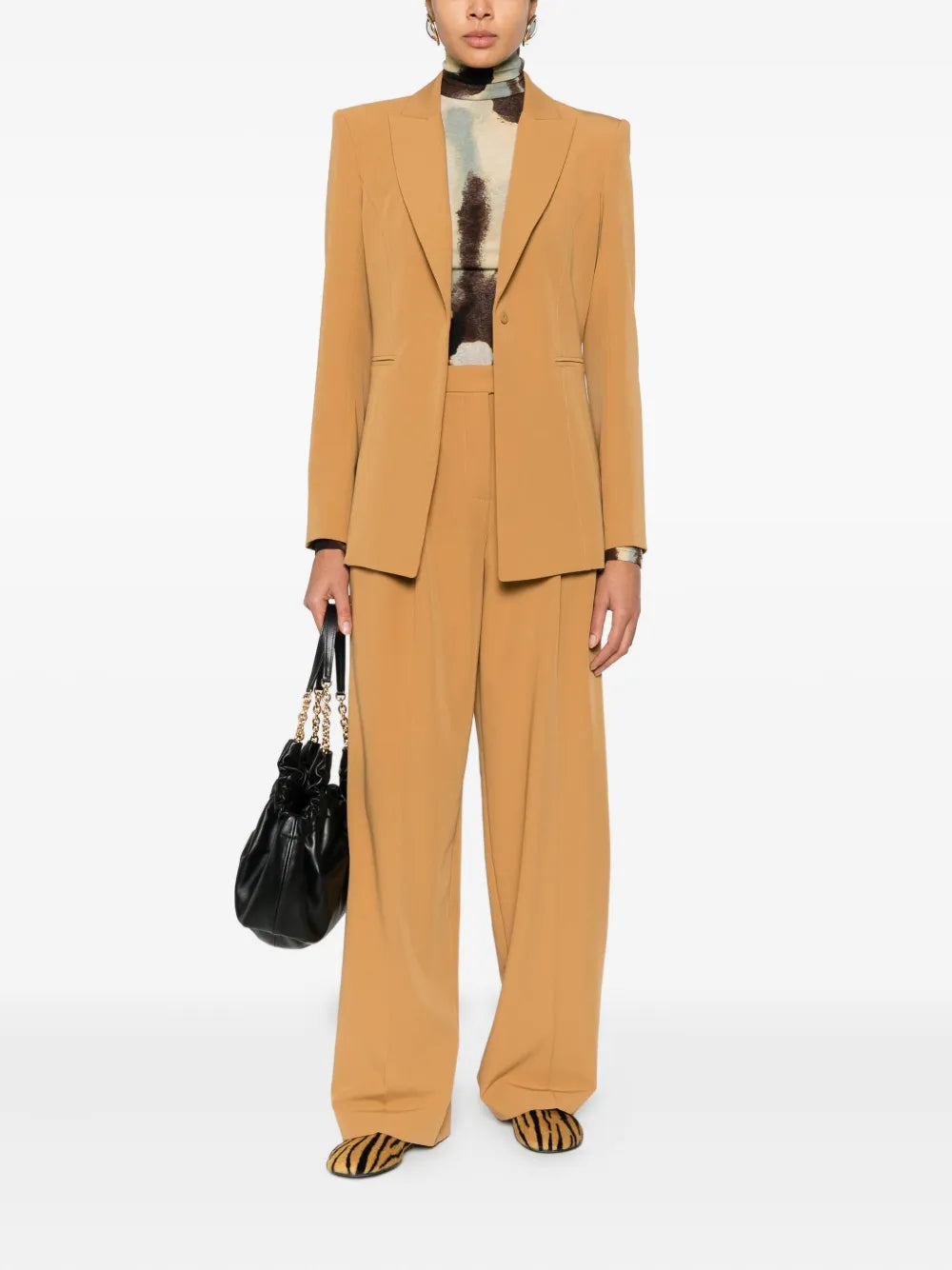 peak-lapel blazer