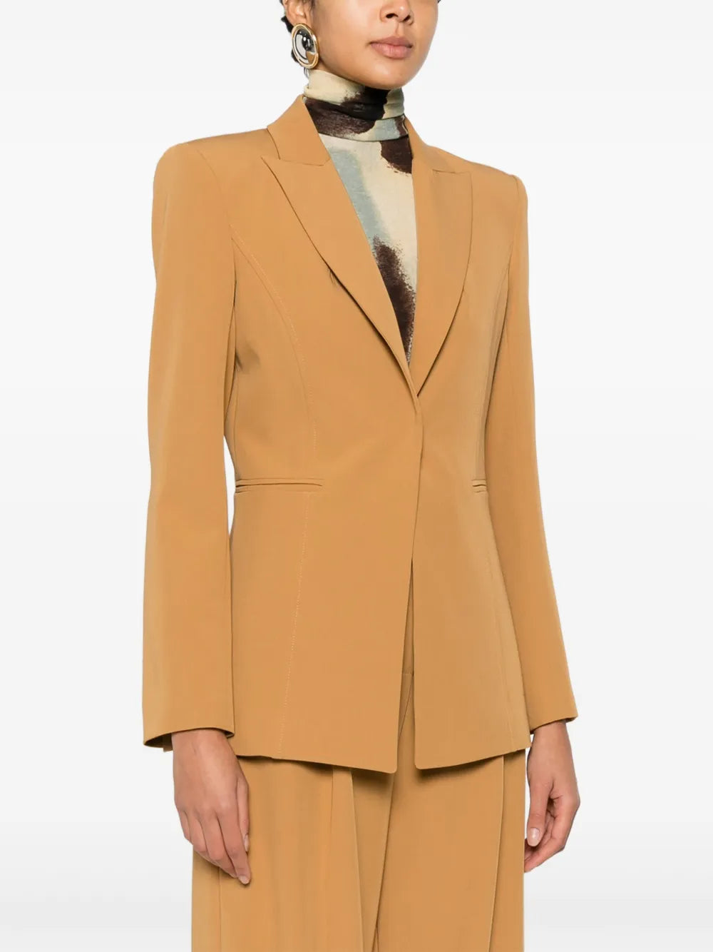 peak-lapel blazer