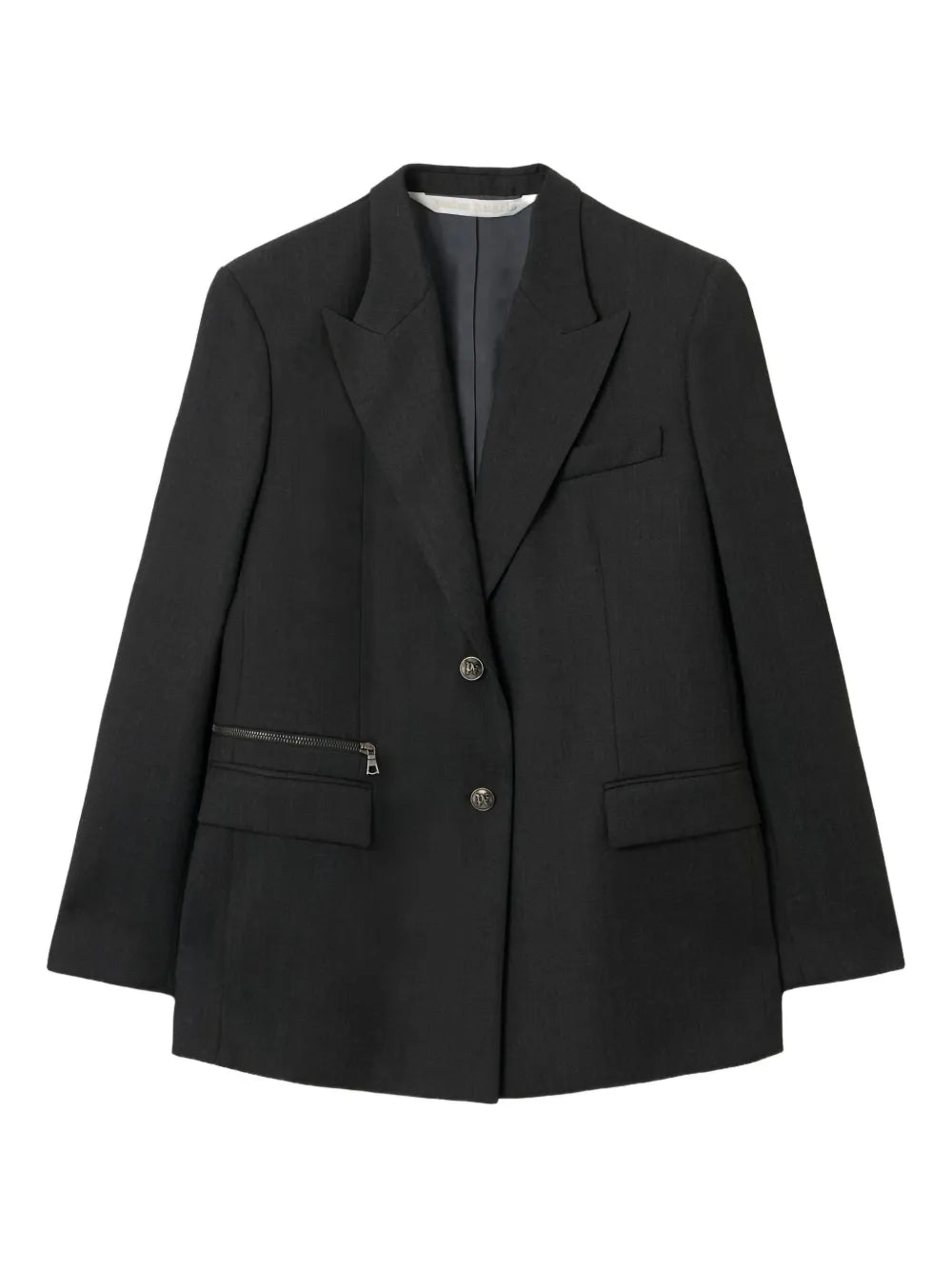 peak-lapel blazer
