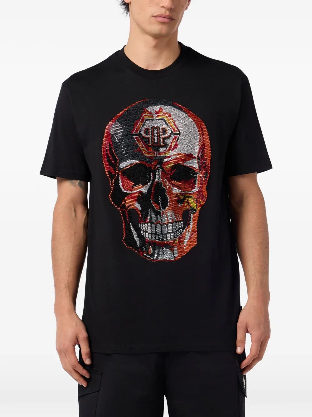 rhinestone-skull T-Shirt