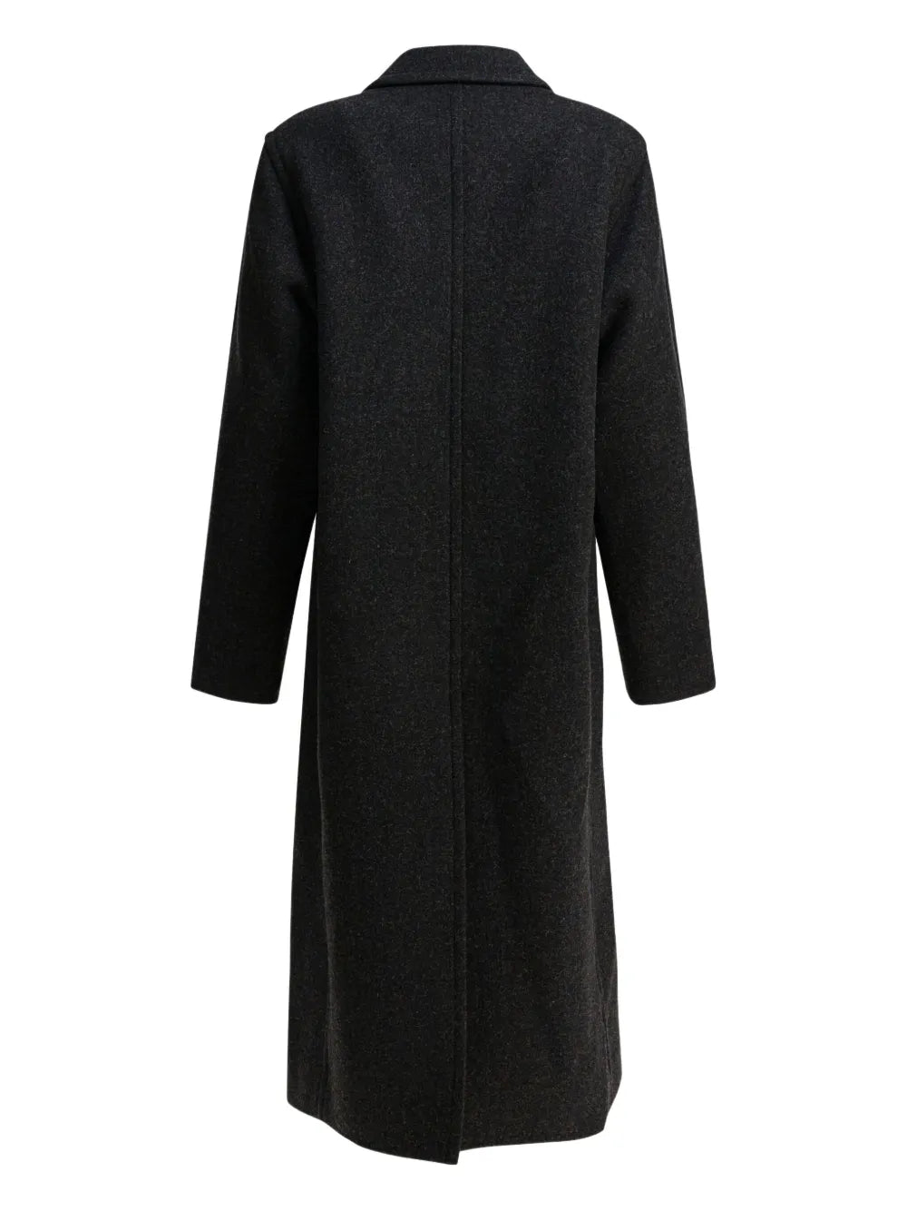 double-breasted wool coat