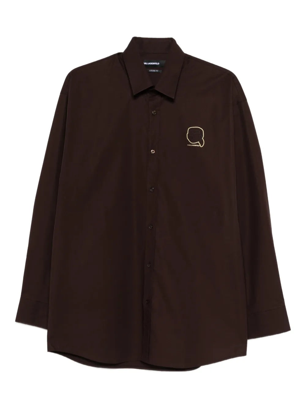 logo-detail shirt