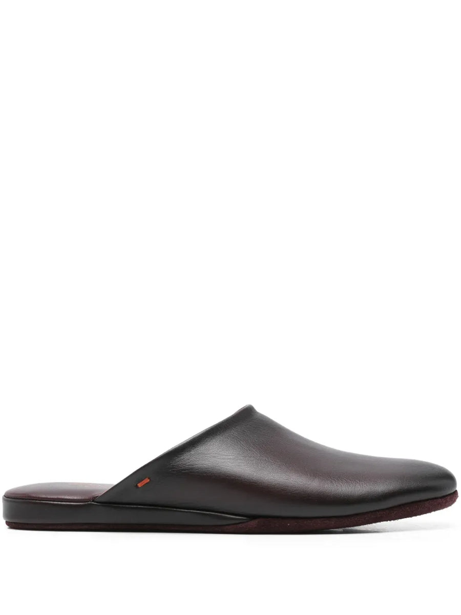 slip-on round-toe slippers
