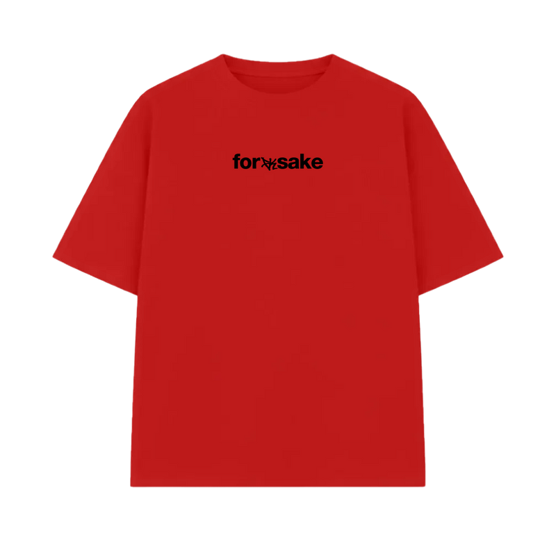 Forfksake Basic Staple Red T-Shirt