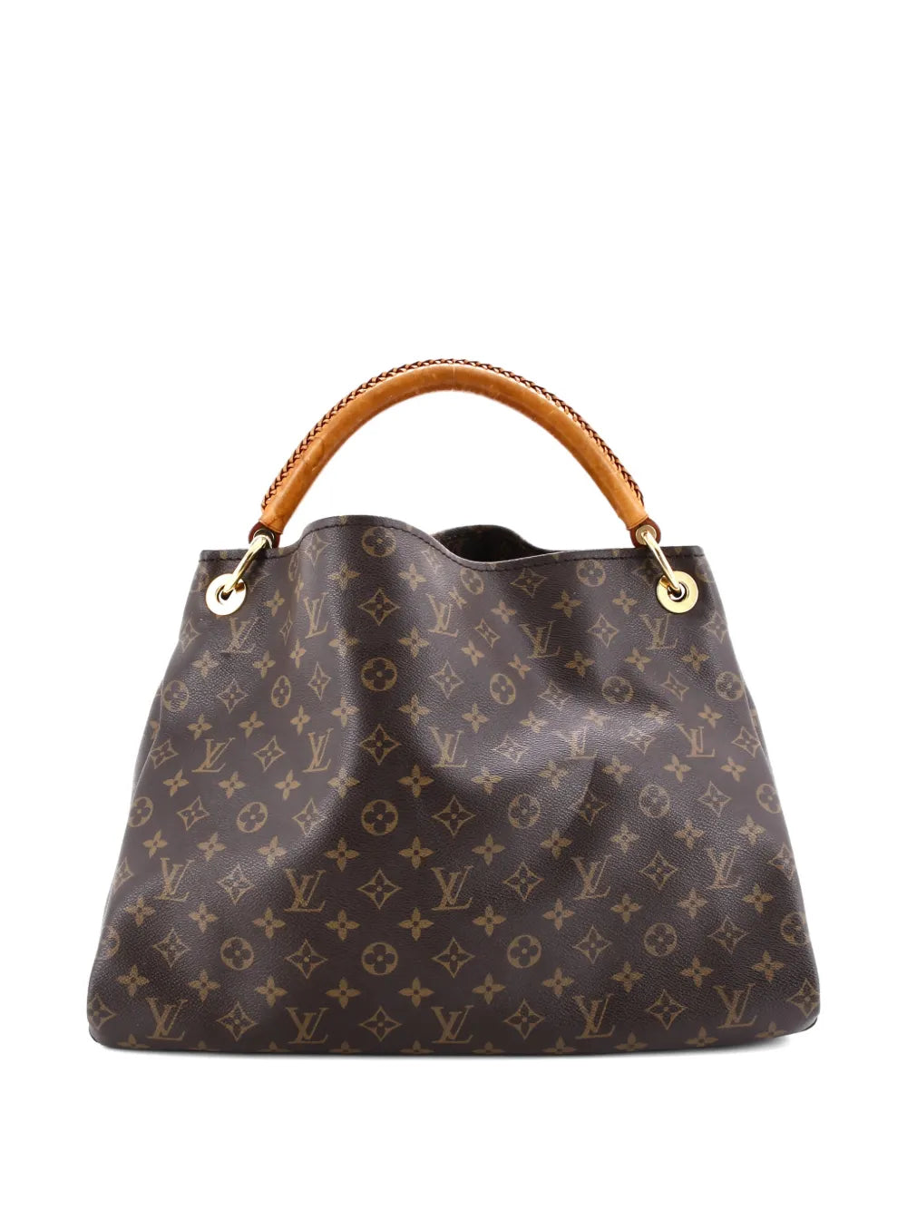 Artsy Handbag Monogram Canvas MM hobo bag