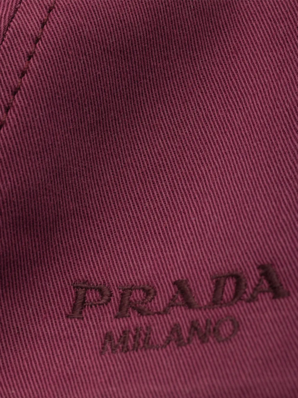 embroidered-logo baseball cap