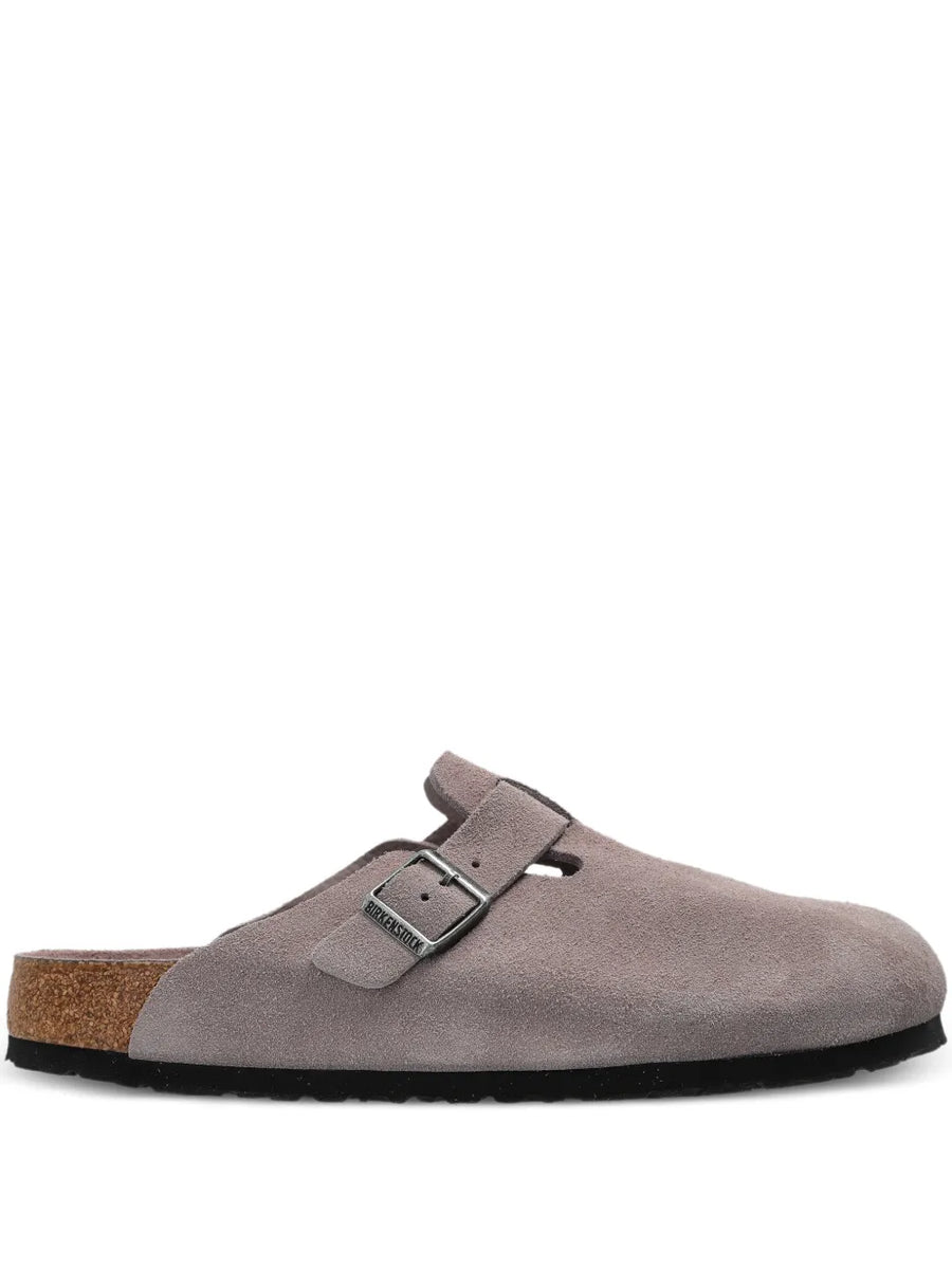 Boston suede clogs