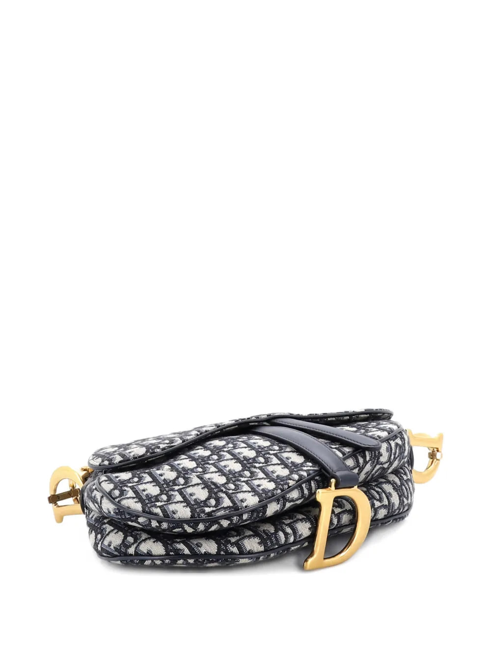 Saddle Handbag with Strap Oblique Canvas Medium shoulder bag