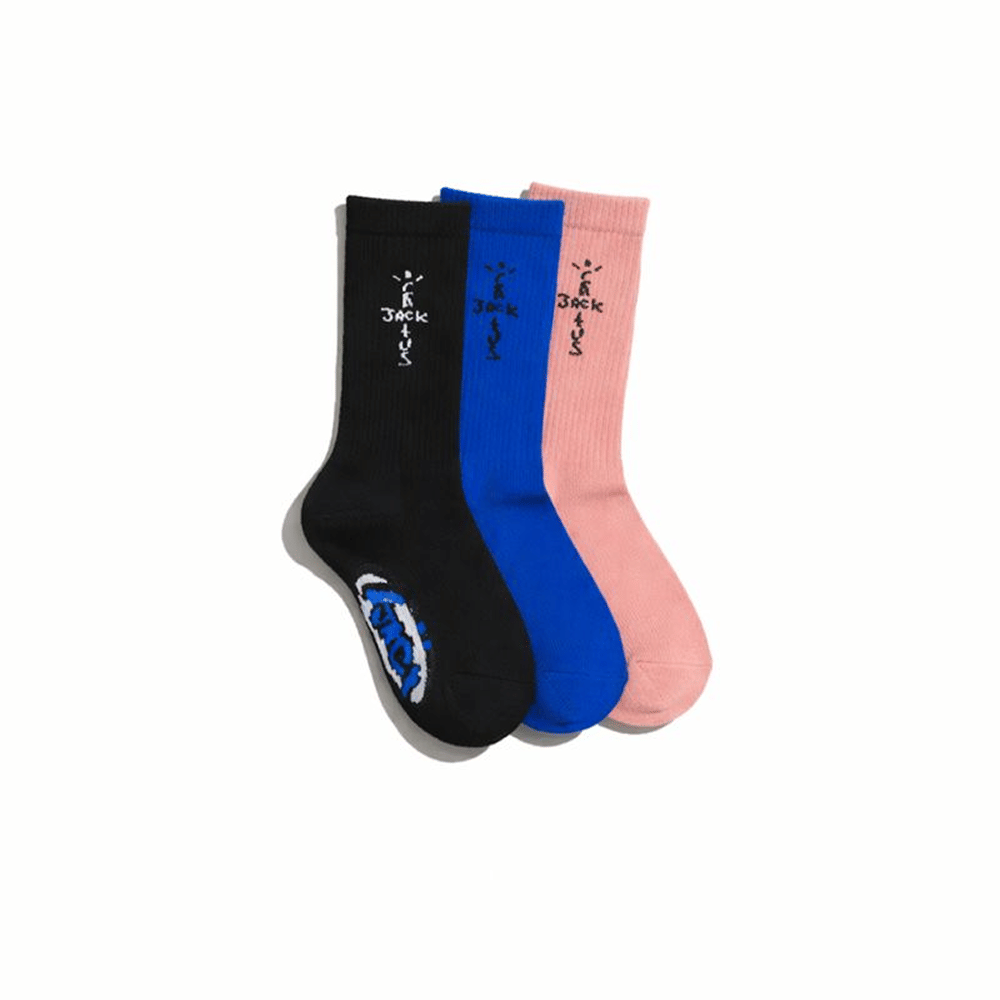 Saucy Club Travis Cactus Jack Set of 3 Socks
