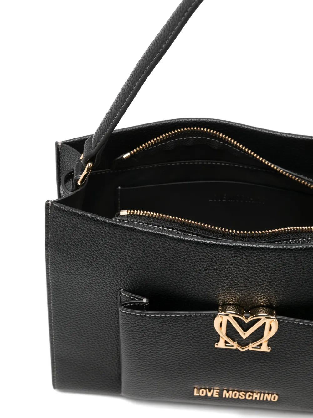 logo-plaque tote bag