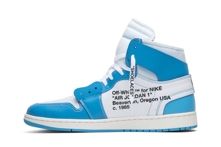 Air Jordan Off White x Air Jordan 1 Retro High OG UNC