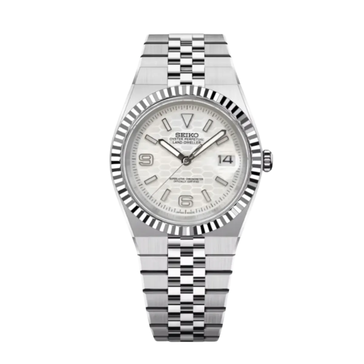 Seiko Mod Land-Dweller Pearly Frost