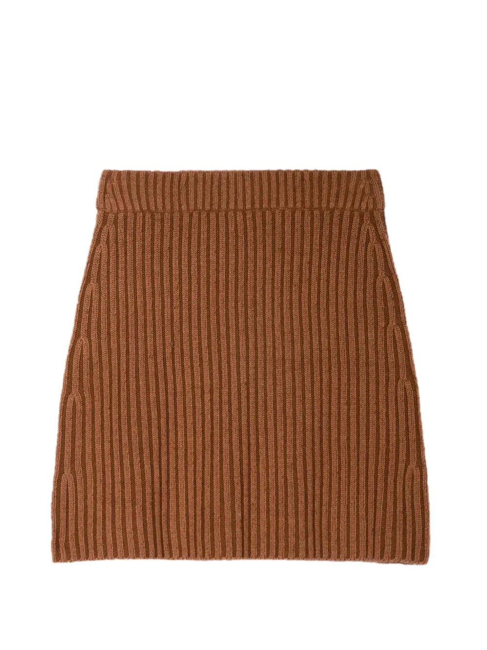 ribbed mini skirt