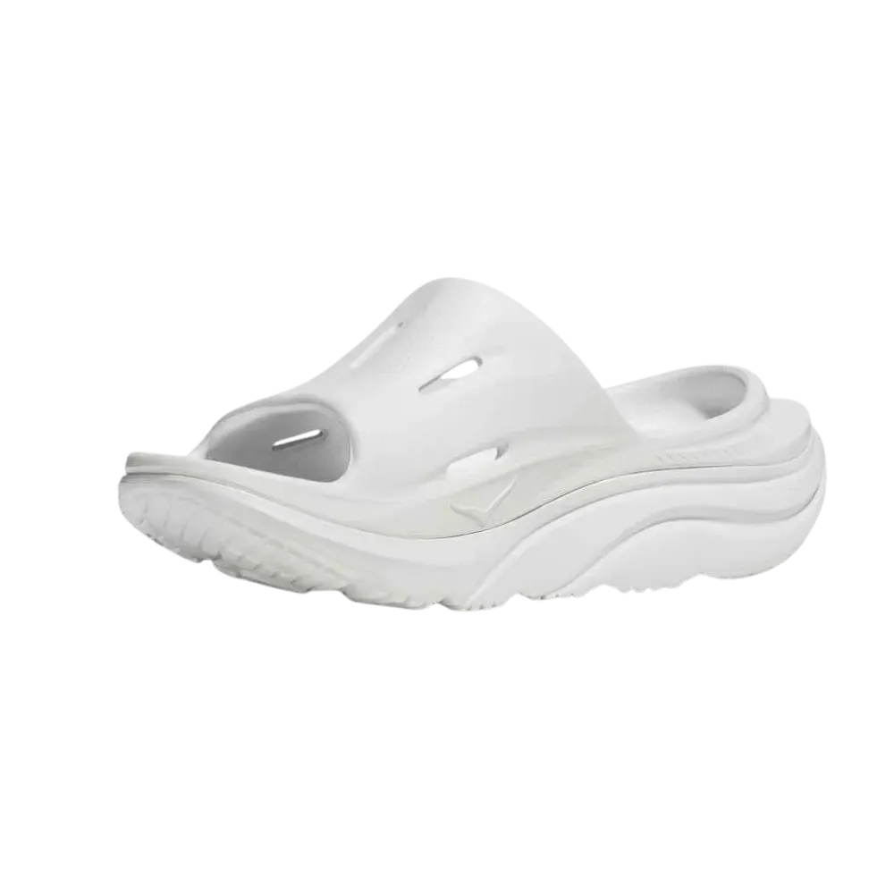 Hoka ORA Recovery Slide 3 White