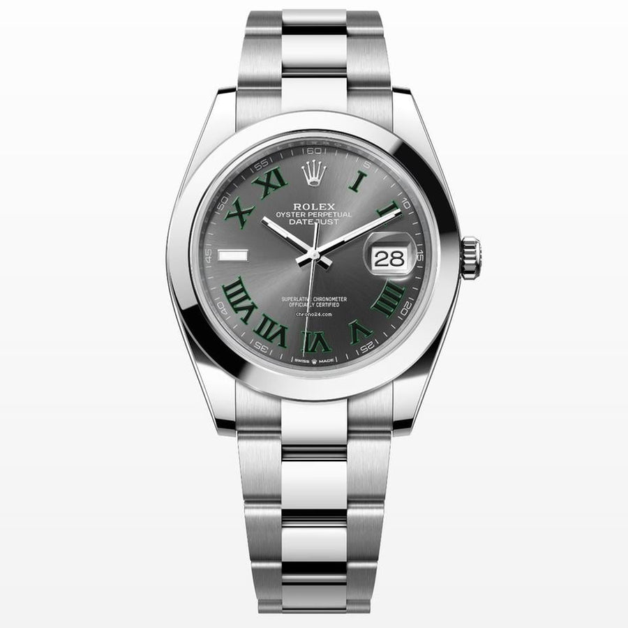 Rolex | Datejust | 126300 | Steel | 41 x 48 mm | Steel | Silver (solid) | Automatic