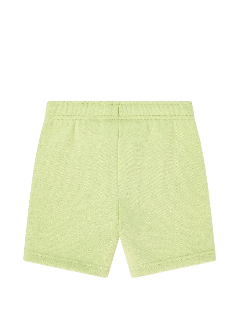 embroidered-logo shorts
