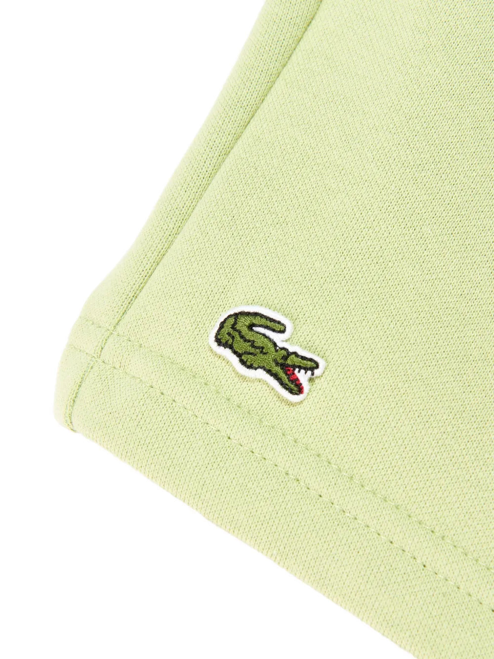 embroidered-logo shorts