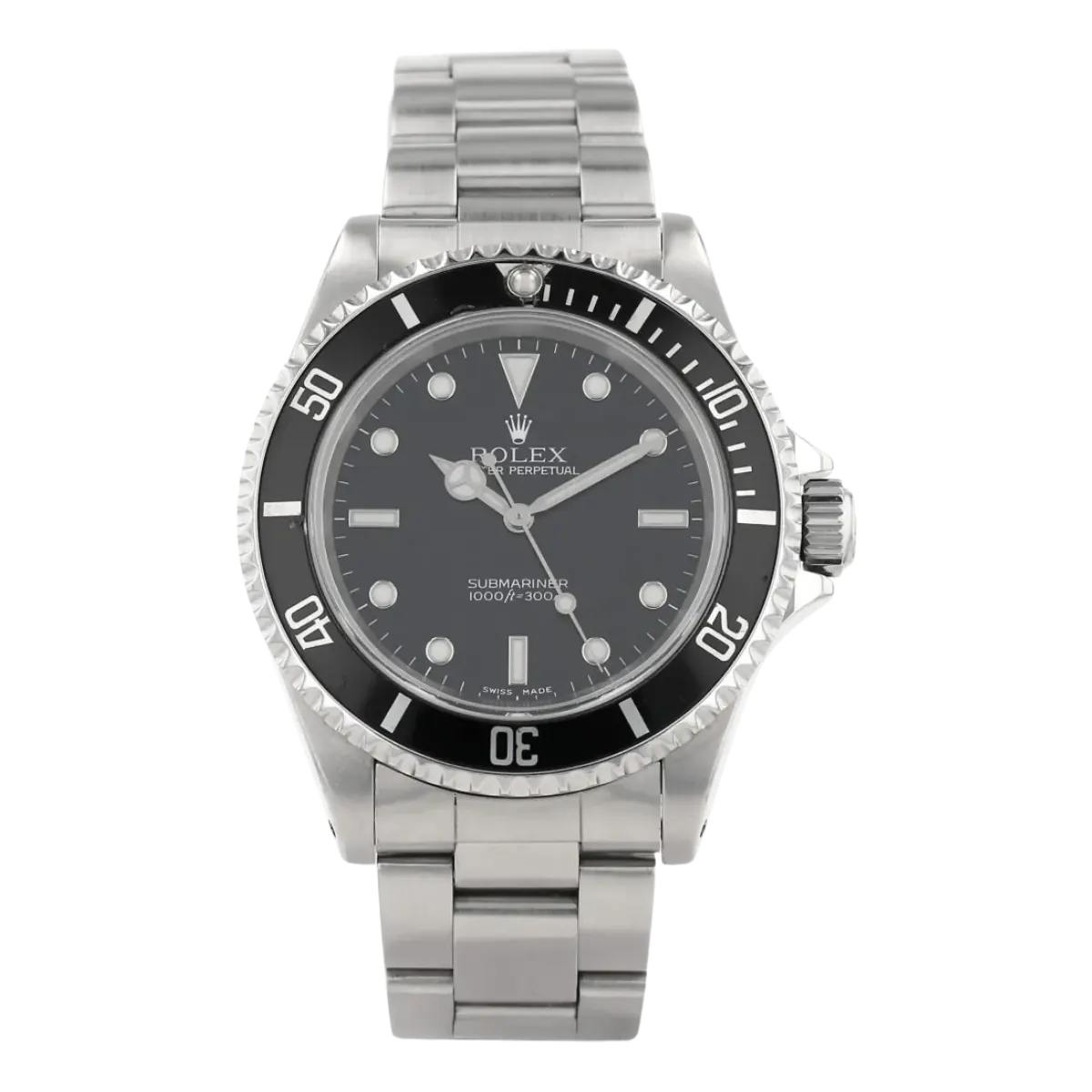 Rolex 2002 Submariner round case 40mm watch