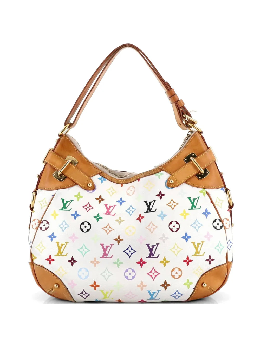 Greta Handbag Monogram Multicolor hobo bag