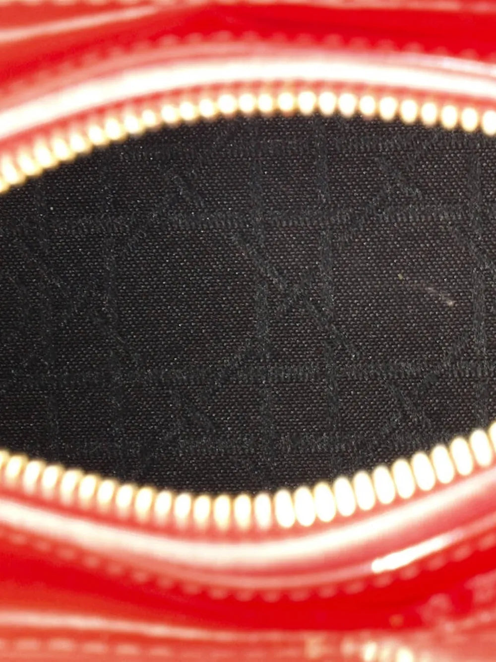 Lady Dior Bag Cannage Quilt Patent Medium satchel