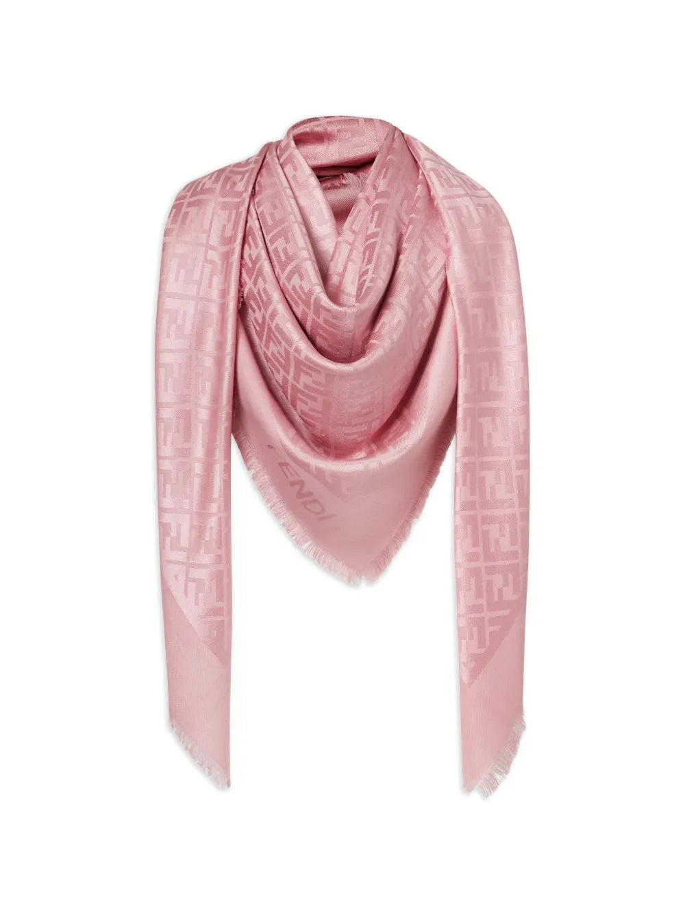 monogram scarf