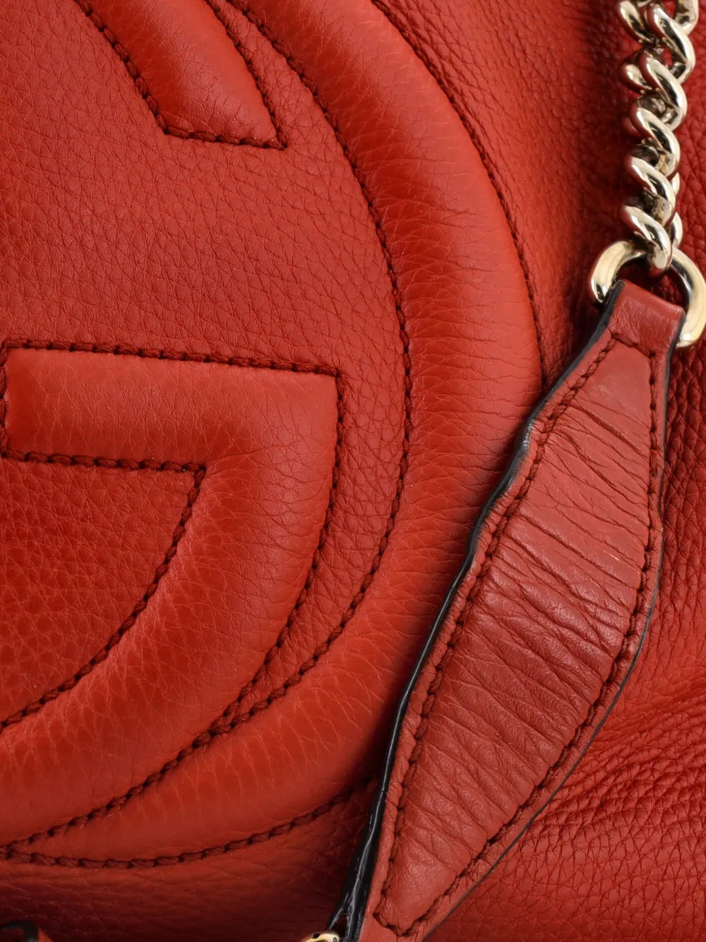 Soho Chain Strap Leather Medium shoulder bag