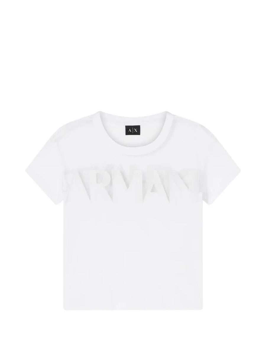 embossed-logo round-neck T-Shirt