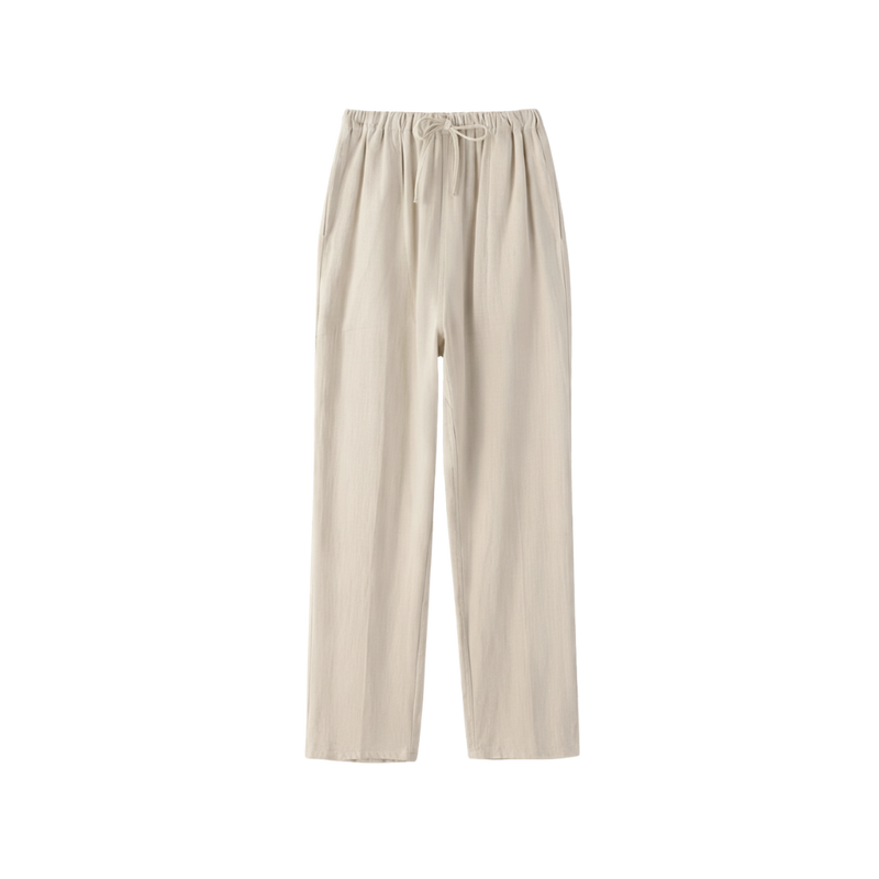 LINEN PANTS BEIGE