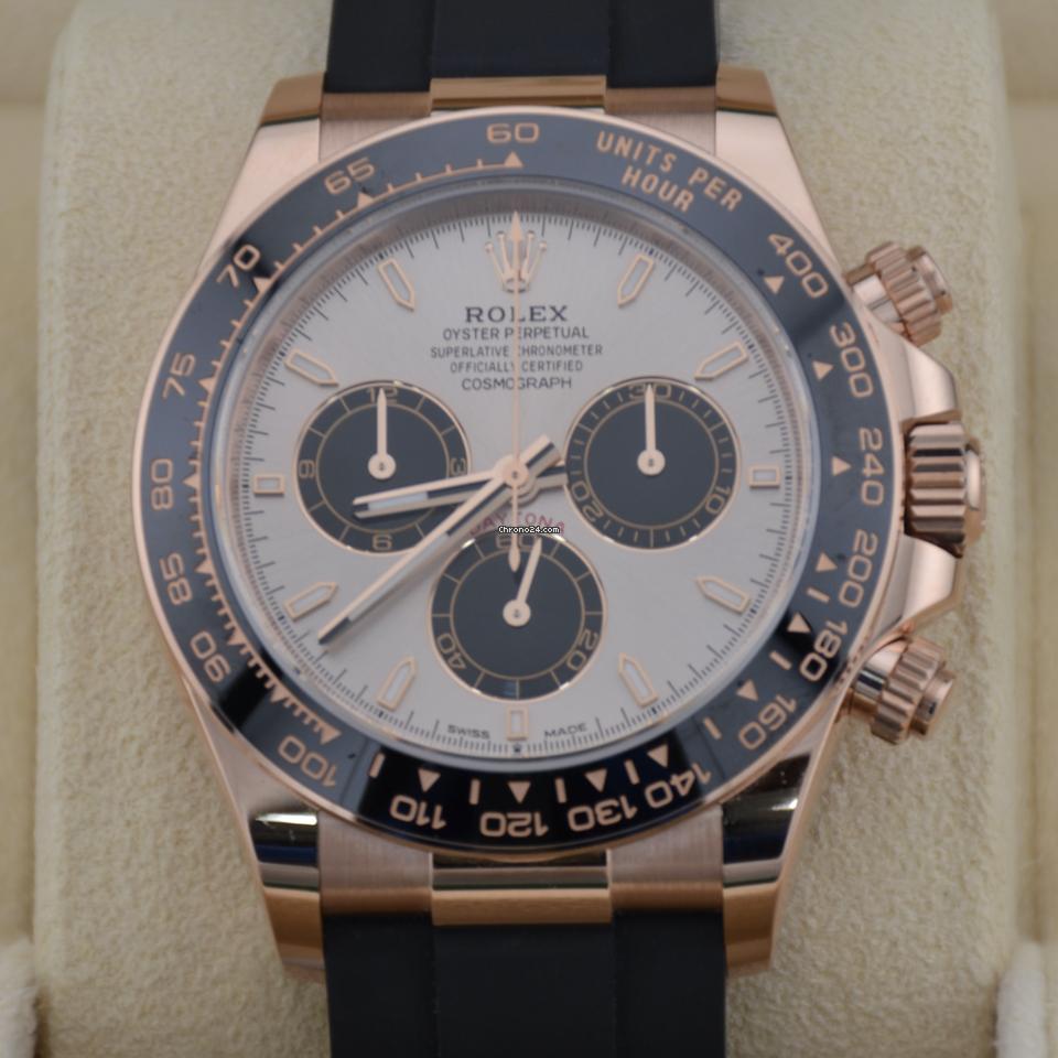 Rolex | Daytona | 126515LN | Rose gold | 40 mm | Rubber | Gold | Automatic