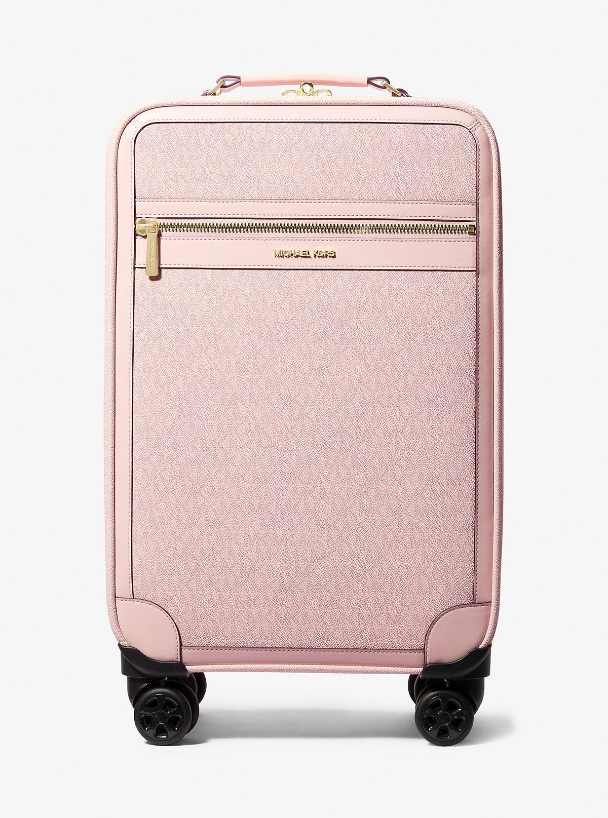 Michael Kors Jet Set Travel Small Signature Logo Suitcase Powder Blush