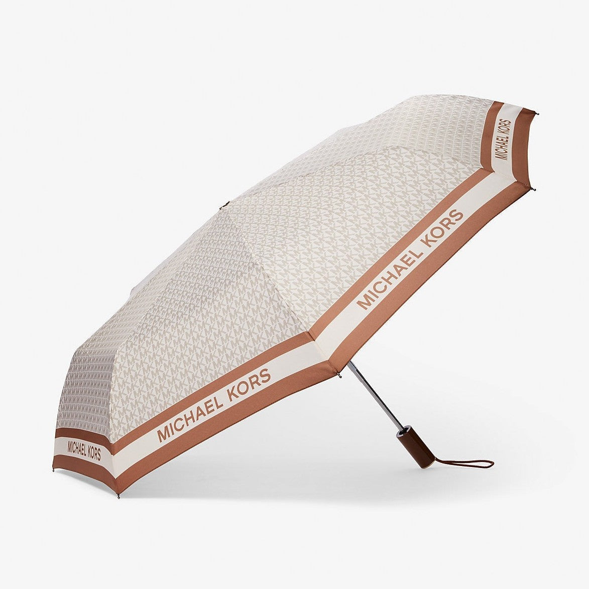 Michael Kors Logo Umbrella Vanilla