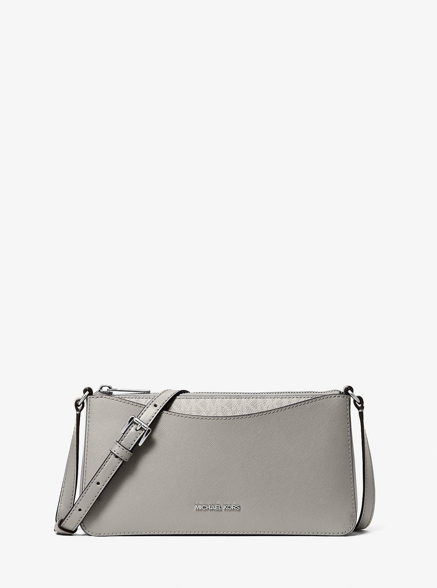 Michael Kors Arden Medium Crossbody Bag Pearl Grey