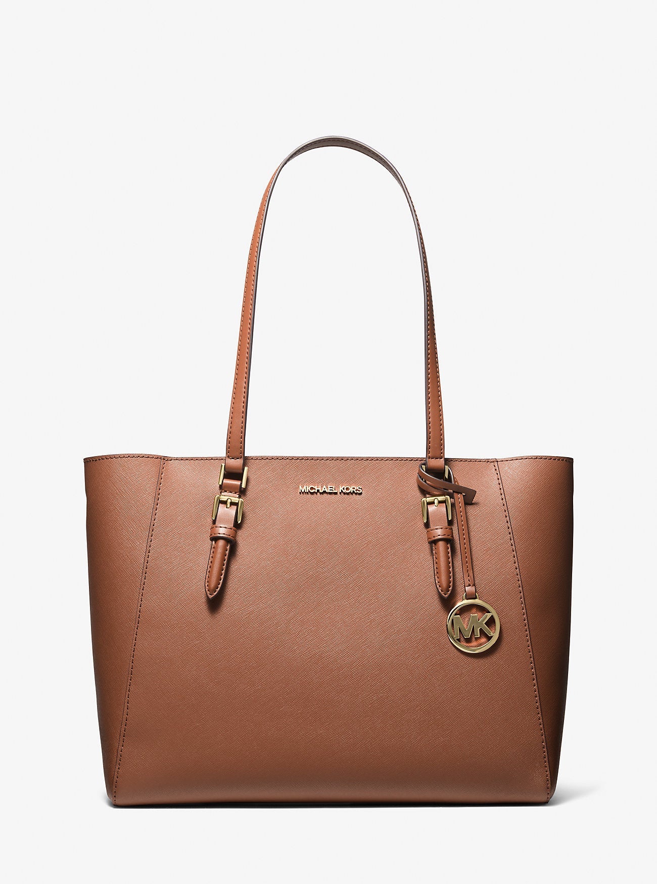 Michael Kors Charlotte Large Saffiano Leather 3-in-1 Tote Bag Luggage